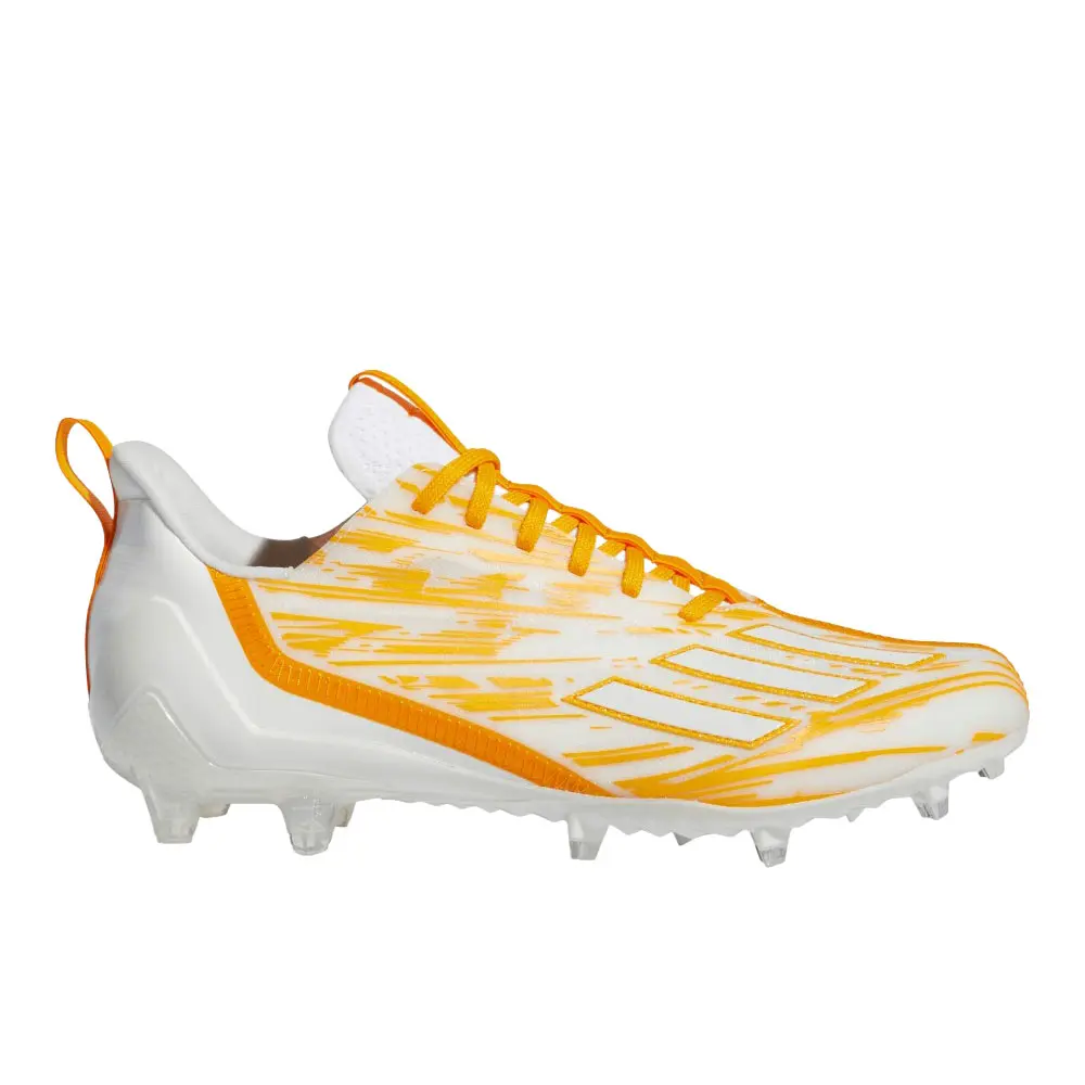 adidas Mens Adizero Soccer Cleats - Orange, White adidas Mens Adizero Soccer Cleats - Orange, White