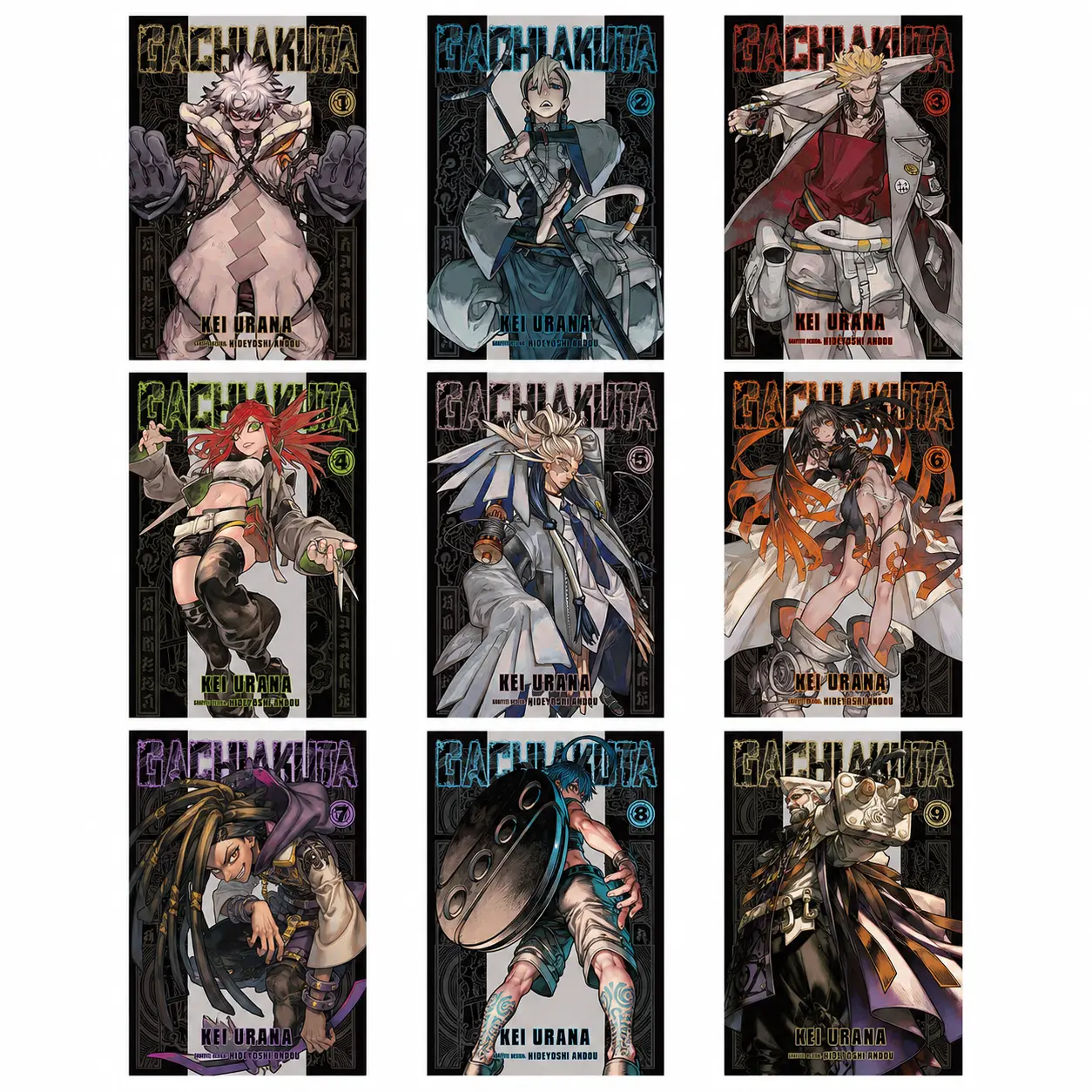 GACHIAKUTA Anime Art Poster, Manga Wall Art Print, Japanese Anime Canvas Decor, Home Decor for Bedroom, Living Room, Dorm, Game Room, Birthday Gift for Fans