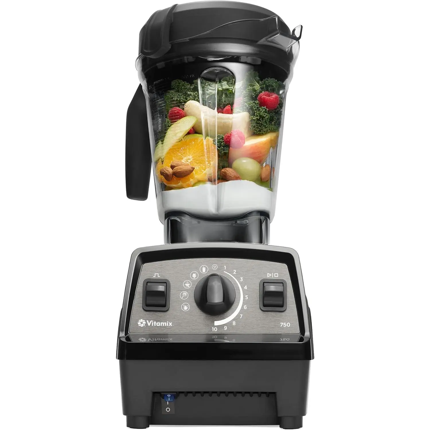 Vitamix Propel Series 750 Professional-Grade Blender with Four Blending Programs for Smoothies, Soups and More, Self-Cleaning, Stainless-Steel Blades, 64 Oz Container, Black