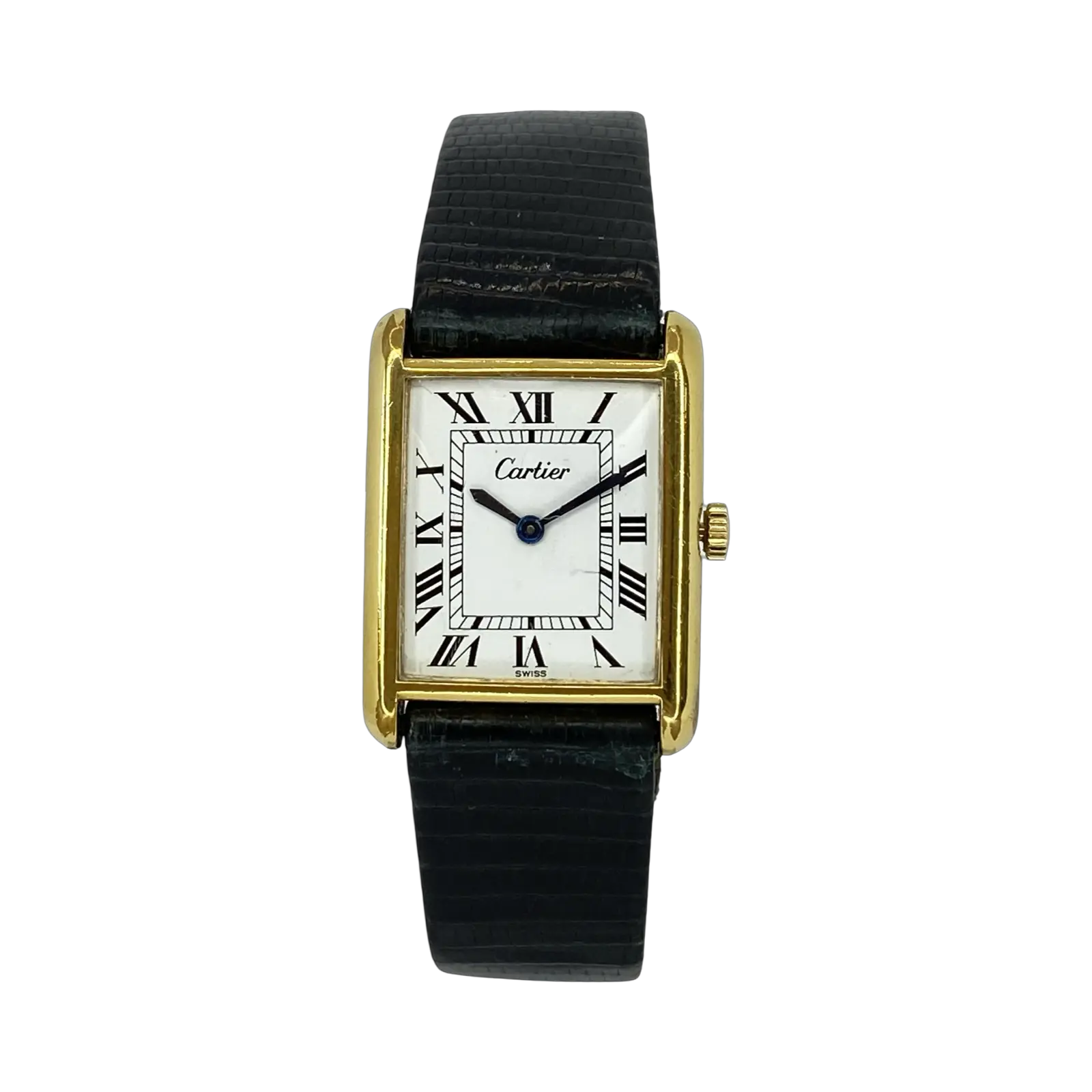 Cartier Tank Manual Wind 18K Gold Electroplated
