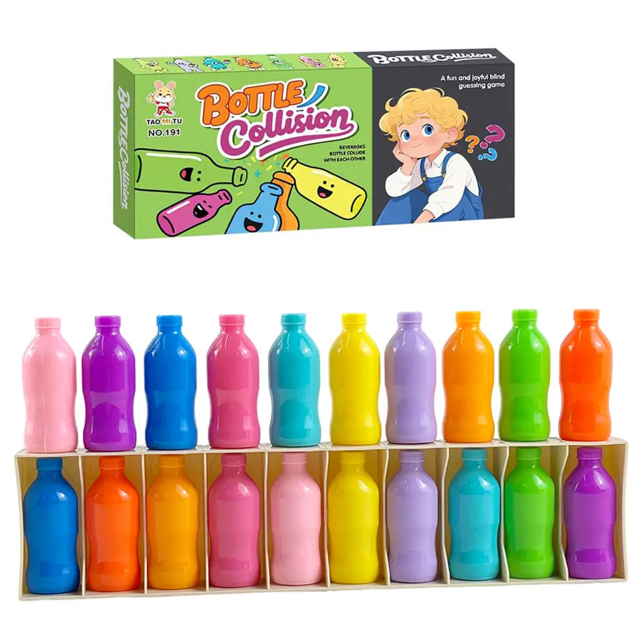 Color Sorting Bottle Game Set, Board Game Toy, Board Games for Family Night, Tabletop Games, Family Game, Fun Bottle Matching Challenge, Memory Game for Kids & Adults, Suitable for Ages 3+