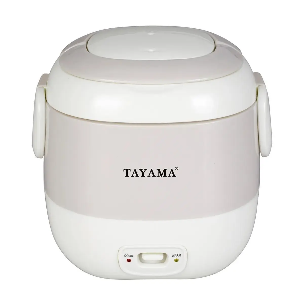 TAYAMA 1.5-Cup Mini Rice Cooker - Corded Automatic Electric Multifunction Appliance with Plastic Body for Singles, Couples in Small Kitchens