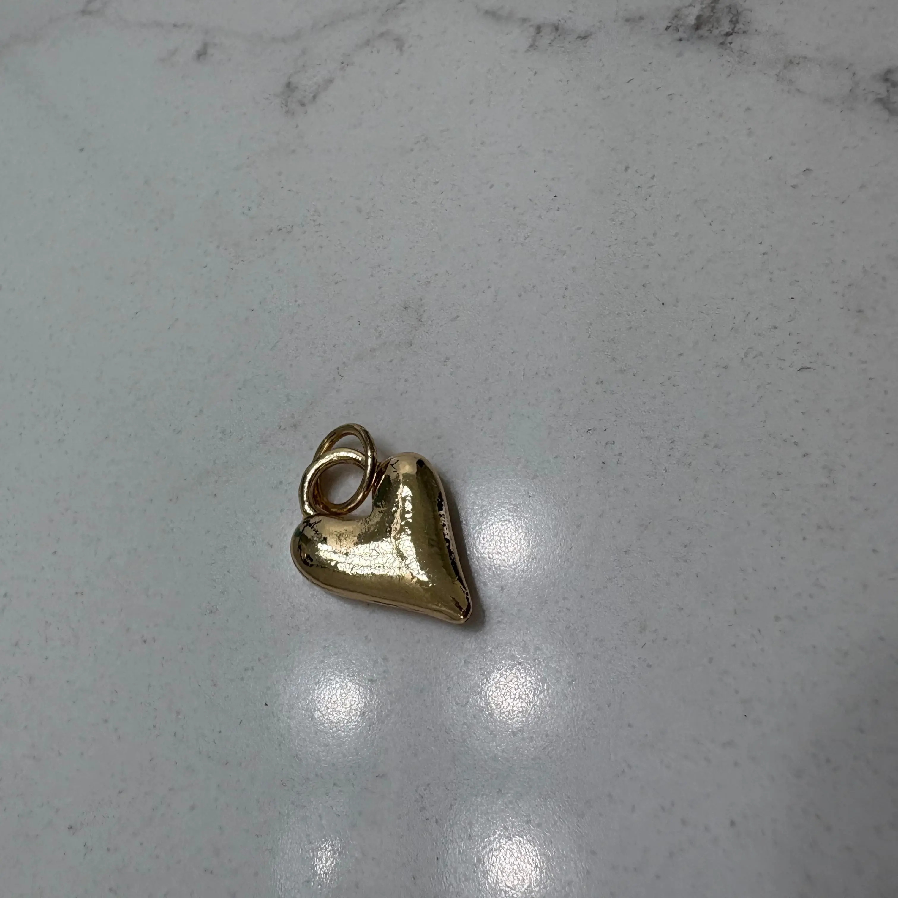 gold heart