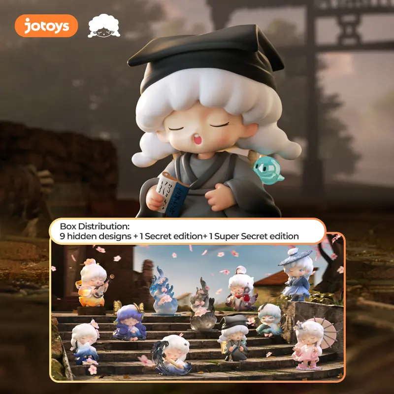 JOTOYS YUMO Strange Stories About Dreams Series Collectible Figurine Blind Box, Random Surprise Set, Sealed Hobby Box