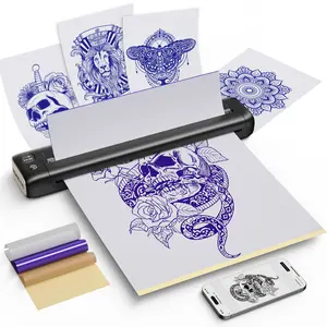 Holiday Haul - [RONGTA-F81S] Wireless Bluetooth Tattoo Stencil Printer – Portable Thermal Copier for Smartphones & PC (5 Options: A4 Standard / A5 Mini /  Purple / Black) #TikTokShopHolidayHaul