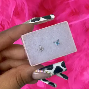 Butterfly Gem Nose Stud
