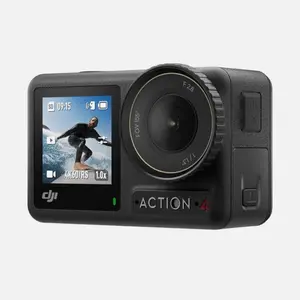 DJI Osmo Action 4 Essential Combo,Waterproof Action Camera 1/1.3"Sensor4K/120fps