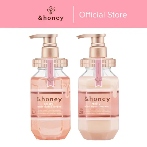 &honey Melty Moist Repair Shampoo 1.0 and Treatment 2.0