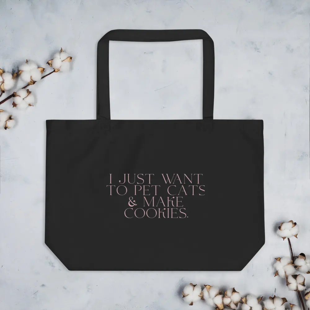 Pet Cats & Make Cookies Tote