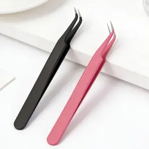 Two sets of stainless steel forceps, jewelry-making tools, epoxy resin mold tools, colored forceps set, handmade jewelry accessories