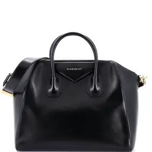 Pre-owned GIVENCHY Leather Top Handle Bags Antigona Bag Glazed Medium by Rebag