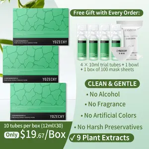 [3 Boxes Deal] Yozechy Botanical Calming Essence | Toner Masking for Sensitive Skin | Soothes & Hydrates, SummerVibes