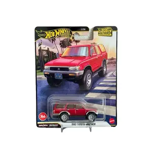 Hot Wheels Premium 1993 Toyota 4Runner Red Boulevard 144 Diecast Model Car 1:64 Scale Collectible