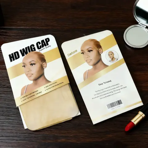 Keiyet Hair HD Wig Caps For Women 2 Count Transparent Breathable Bald Cap For Wig-10