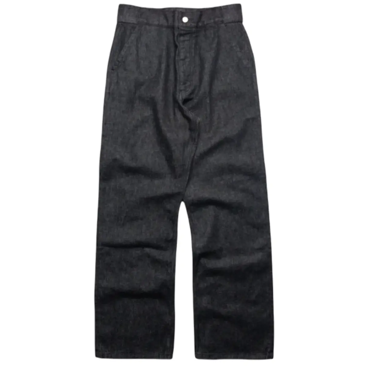 Fear of God Essentials Denim Work Pant Vintage Black Men's Fashion Pants New
