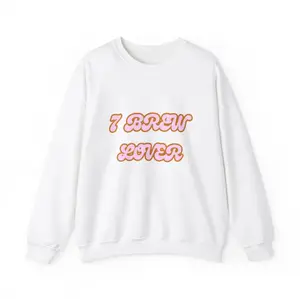 7 Brew Lover Coffee Cozy Unisex Crewneck Sweatshirt, Perfect for Coffee Lovers, Gift for Brews Enthusiasts, Ideal For Fall, Winter Wardrobe