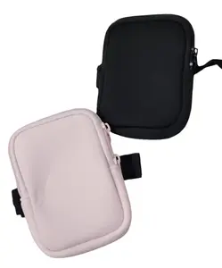 Stylish Pink and Black Cup Pouch Accessory for Bottles and Drinkware - Water Bottles