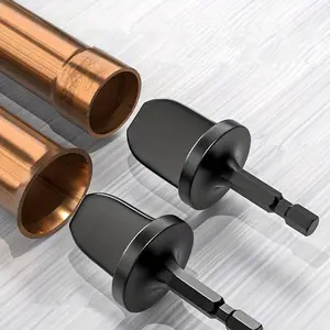 Air Conditioner Pipe Expander Set, 6 Counts/set 6 Sizes (1/4""-7/8"") Hex Shank Swaging Rotary Tool, Easy Installation Air Conditioner Pipe Expander Kit, Large Appliance Parts & Accessories