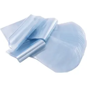 4" x 7" 200PCS PVC Heat Shrink Wrap Bags with Vent Hole | Odorless Dome Shrink Bags for 8oz Pump Bottles, Gift Packaging, and Retail Display