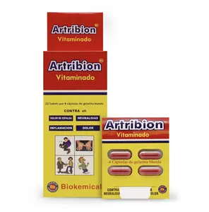 Artri-Bion Vitaminado - 12 Capsulas - Formula Original - Formula for Wellness - Vitamin b12