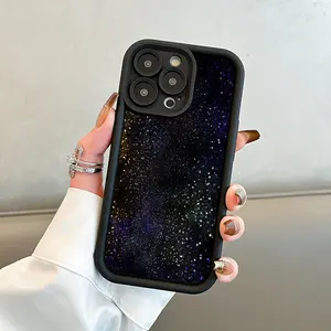Creative Dreamy Starry Sky Pattern Phone Case, TPU Shockproof Full Protection Case, Suitable for iPhone 17/16/15/14/13/12/11 PRO MAX PLUS AIR E XS and PROMAX MINI, Ideal Gift for Friends and Family, T1496