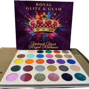 Royal Radiance Palette - Royal Glitz & Glam Eyeshadow Palette with 35 Vibrant Colors for Unleashing Your Royal Radiance