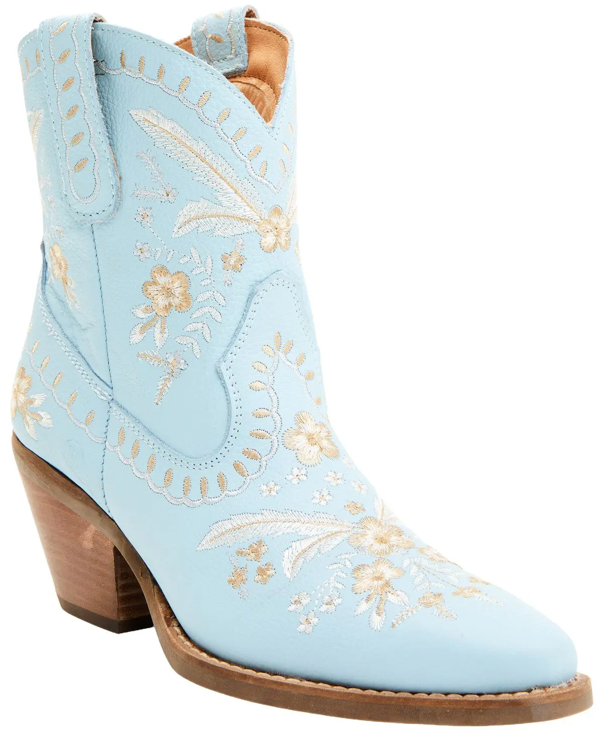 Dingo Women's Women'S Primrose Embroidered Leather Western Fashion Booties - Di748