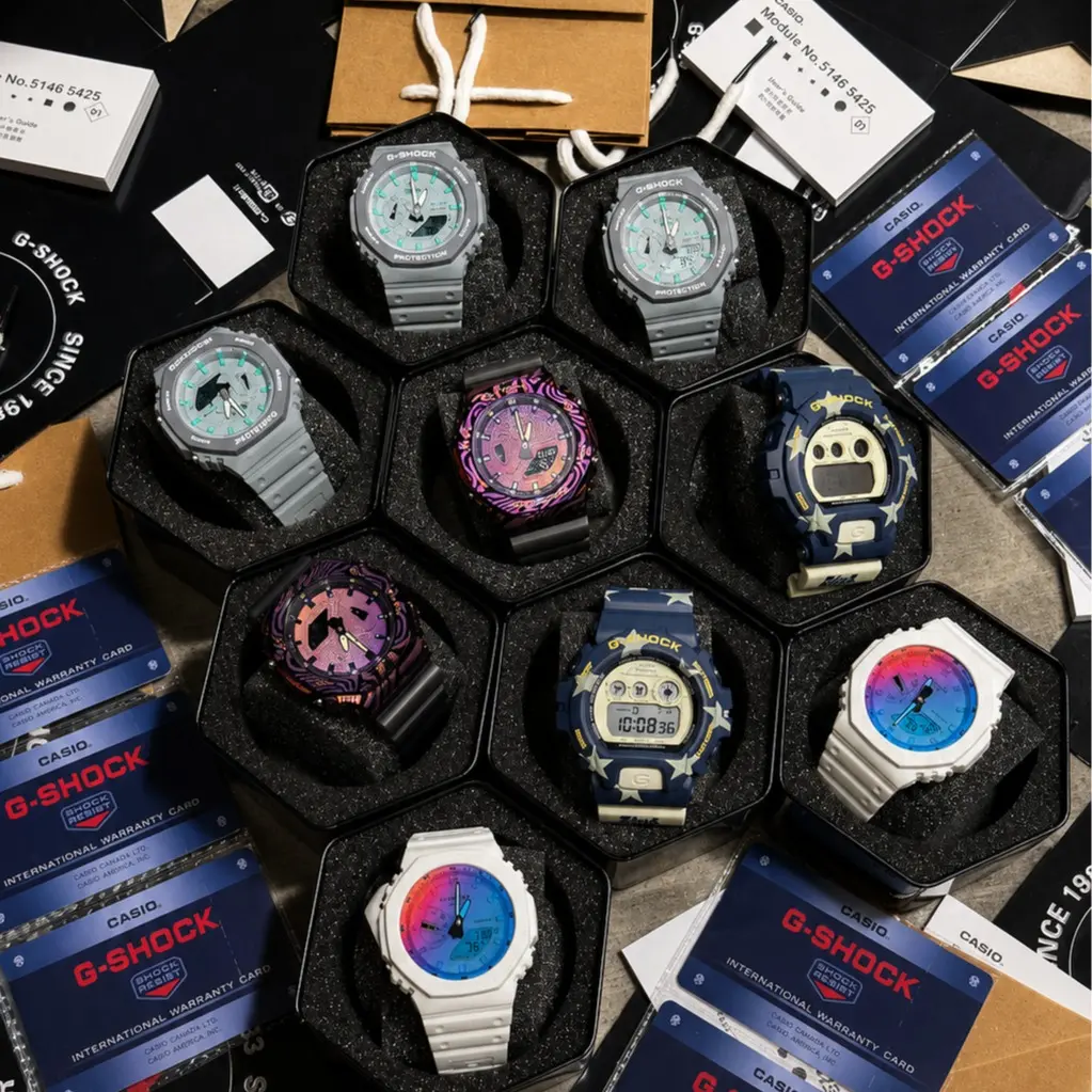 Casio G-Shock GA2100 Octagon Men's Digital Quartz Watch - Casual Business Wristwatch, Waterproof, Outdoors Men's Accessory, Fashion Wristwear