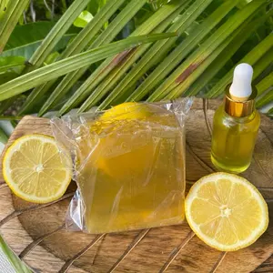 Lemon & Honey Facial Cleansing Soap, Natural Skincare Bar for Daily Facial Cleansing