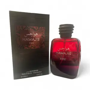 HAWAJIS FIRE EDP 3.4 100ml EDP Intense Spicy Amber Saffron Unisex Fragrance