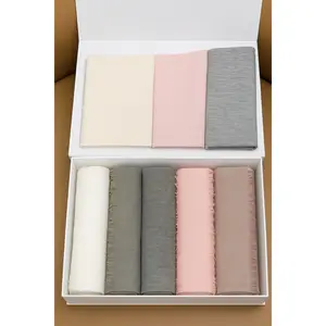 Mix Soft Crinkle Model GiftBox- Greys