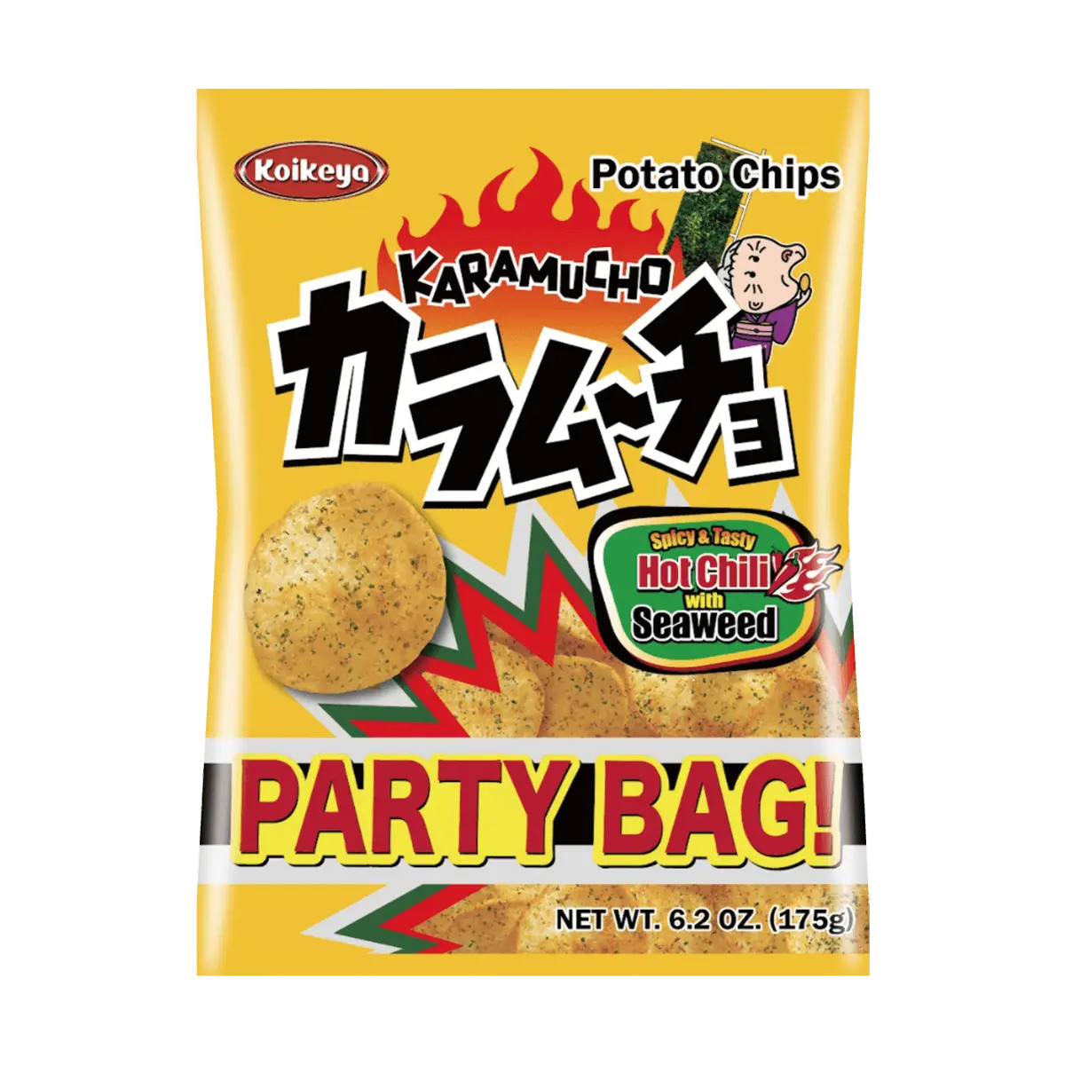 KOIKEYA Pride Potato Nori Salt Flavor Potato Chips 175g - Crispy Japanese Snack