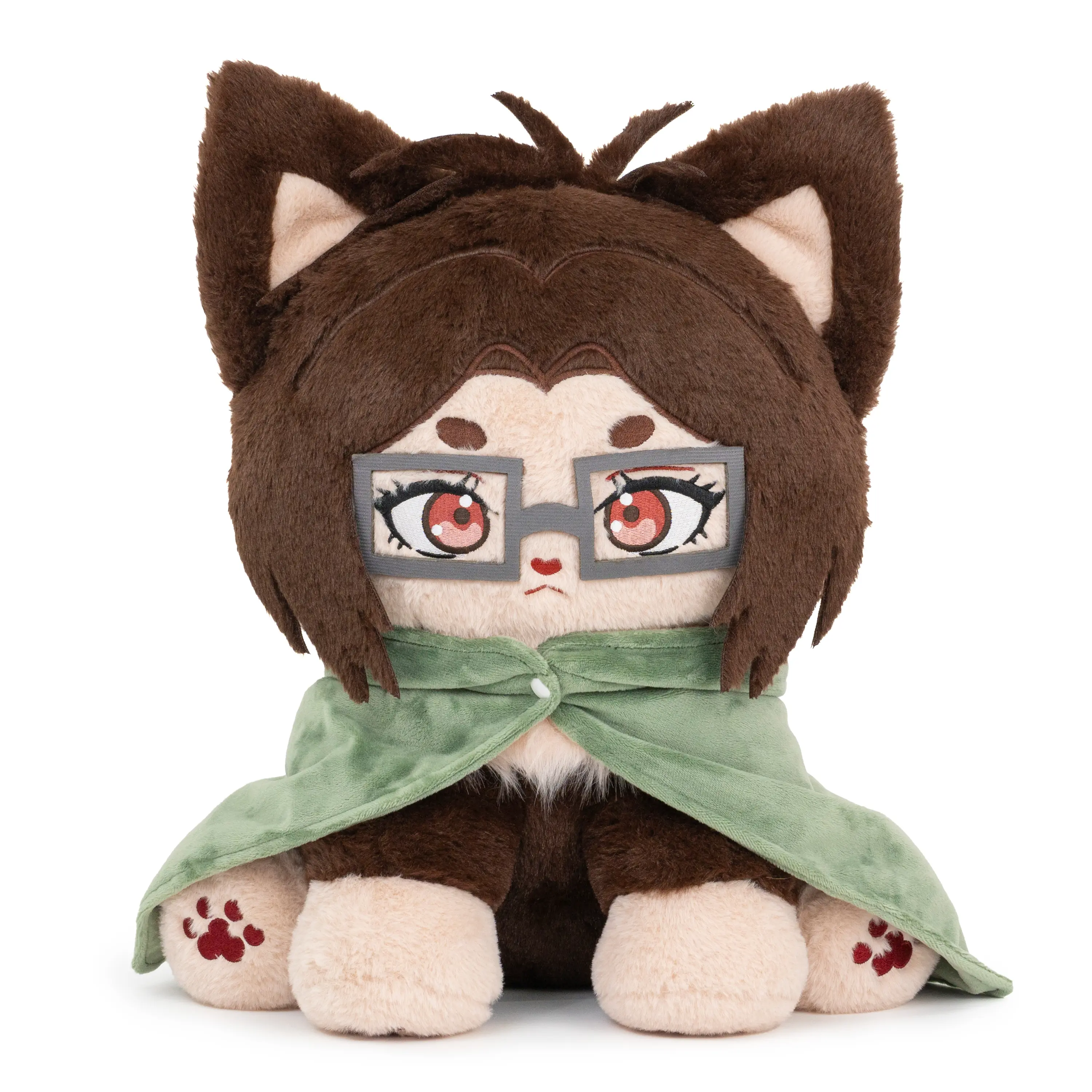 PLUSHSHOP 17in Cute Hanmeow Stuffed Plushie - Collectible Soft Animal, Kawaii Fluffy Stuffed Toys, Huggable Doll for Toys & Hobbies, Restocked Plushies