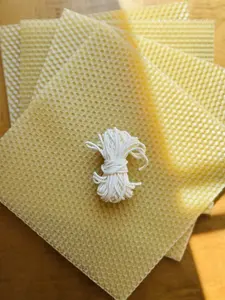 Beeswax Rolled Candles Kit
