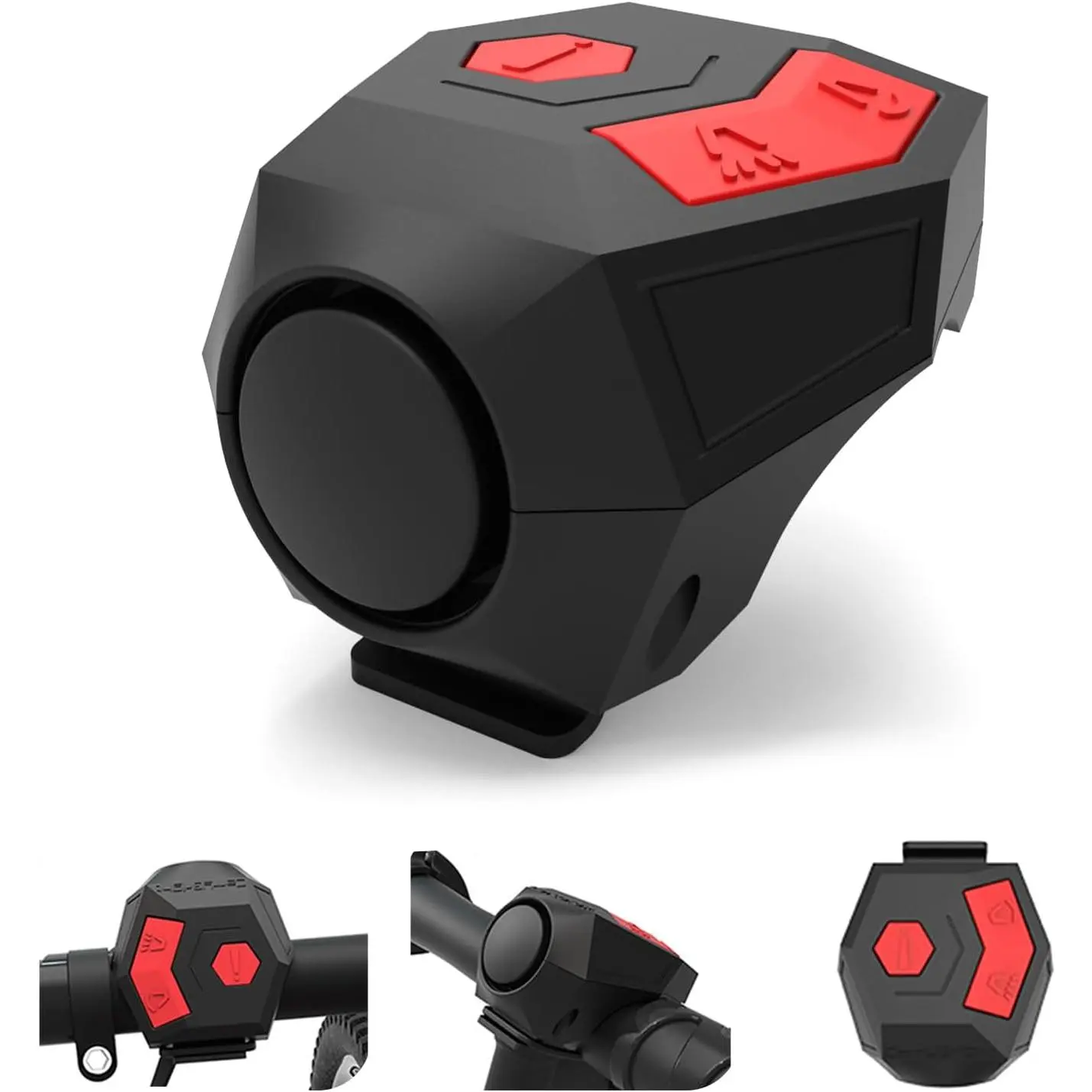 Electric  Horn, 120DB Loud  Horn for Adults, USB Rechargeable Bicycle Bell, 2 Sound Modes IP65  Bicycle Horn with  for Road Bicycle, Mountain , Scooter