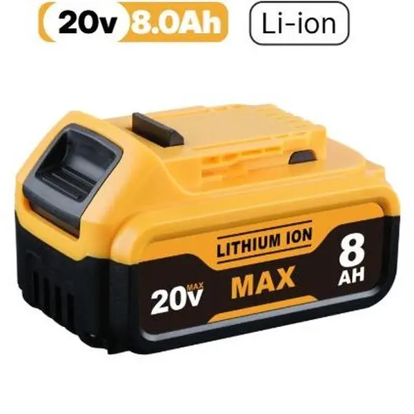Replacement for Dewalt 20V Max Battery 8.0Ah Lithium Batteries Compatible with DeWalt Battery DCB208 DCB200 DCB206 DCB205 DCB204 Cordless Power Tools