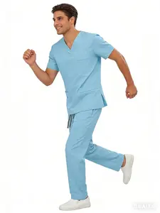 Doctor Unisex Scrub Pants Set Multi Sizes For Beauty SPA Workplace