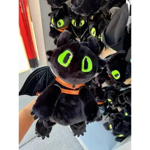 Funny ugly cute Japanese cartoon toothless doll plush backpack commuting jk backpack Gift