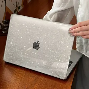Macbook Air 13-Inch Case, Diamond-Like Shine, Transparent Hard Shell, Keyboard Cover, Screen Protector, Anti-Scratch, Lightweight, Durable