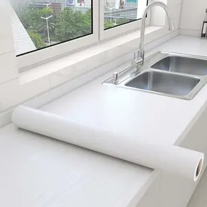 Wood Contact Paper Waterproof Removable Black Wood Wallpaper Peel and Stick Countertops Wood Grain Contact Paper Decorative Self Easy to Clean Anti Oil Removable Black White Wood Wallpaper for Countertops Desk Kitchen
