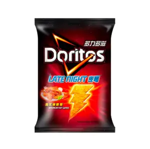 Doritos Late Night American Hot Wings - Bold Cheesy Flavor Tortilla Chips Perfect for Any Occasion & Easy to Share