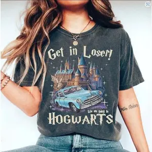 Get In Loser, We're Going to Hogwarts T-shirt, Wizard Adventure Shirt, Fun Gift for Harry Potter Fans Sweatshirt  [Tshirt - Sweatshirt - Hoodie]