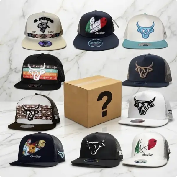 [BEST 2026] One Hat Sent, Vintage Retro Western Hat Collection, DE Rancho Tribal Bull Hat, Lost Calf Arrow Flat Bill Hat, Mexican Tribe Mesh Back Snapback, Western Trucker Hat