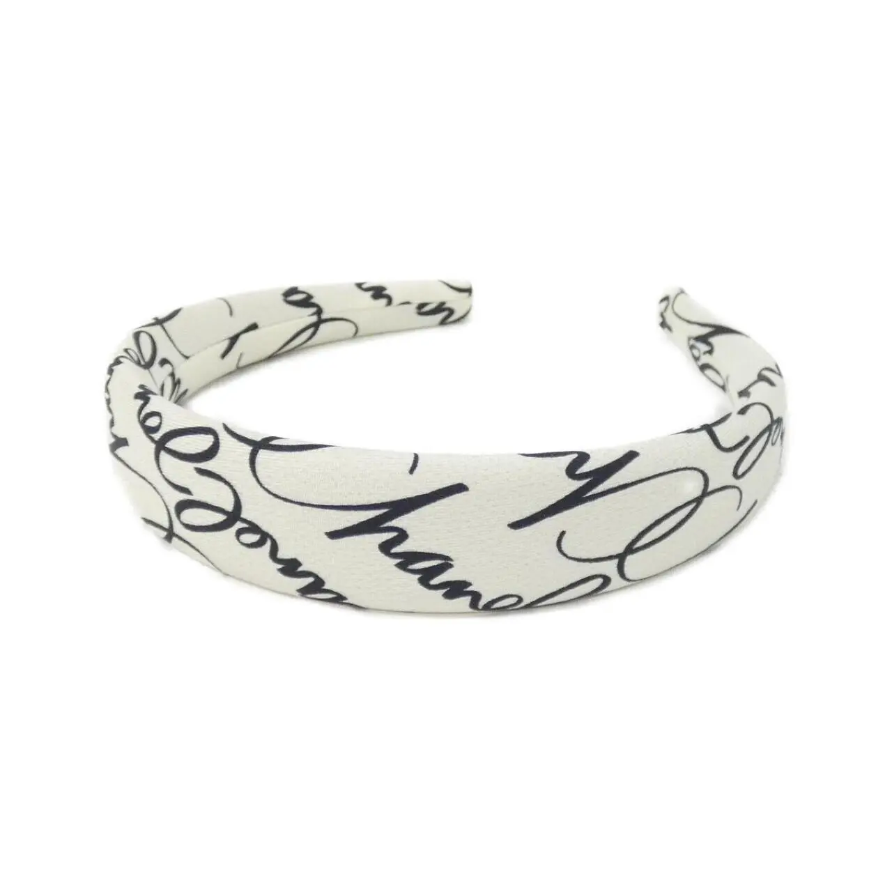 Pre-owned CHANEL Silk Small Leather Goods Headband