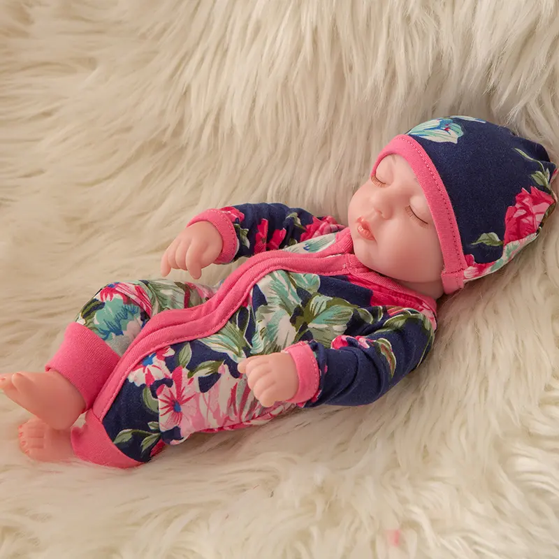 10-in Soft Body Newborn Babydoll - Cuddly Doll Gift with Matching Cute Clothes, Dress Up Doll for Halloween, Thanksgiving, Christmas (Toys & Hobbies, Dolls & Stuffed Toys)