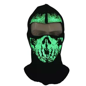 Luminous cycling mask Call of Duty Skull mask CS hood Deadpool peripheral thermal mask Funny Halloween