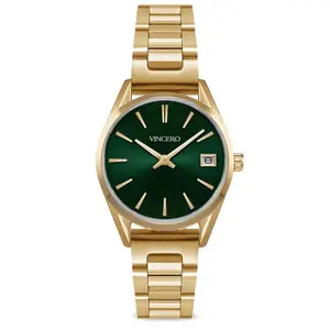 The Vincero Harper - Gold & Green