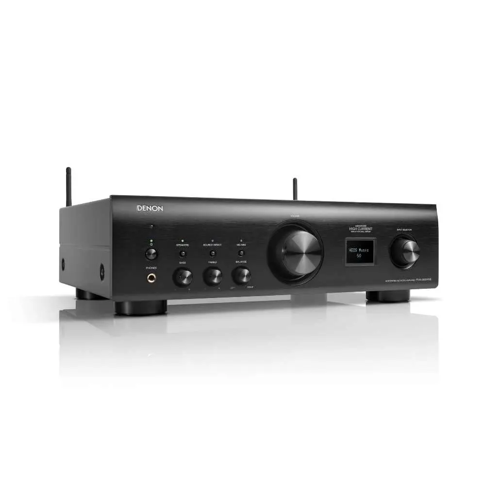 Denon PMA-900HNE Integrated Stereo Amplifier 85Wx2, Advanced High Current Circuit, Built-in HEOS, Bluetooth & AirPlay 2, Amazon Alexa, MC/MM Phono Equalizer, Hi-Res Certified, Home Amplifier