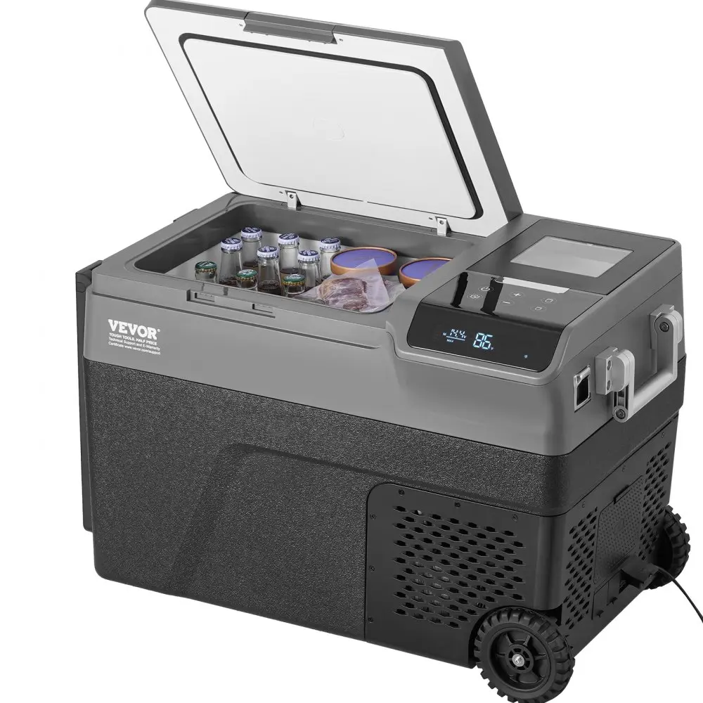【Summerfinds】VEVOR Portable Car Refrigerator Freezer with Ice Making Function Single Zone Various Specifications Compact & Convenient