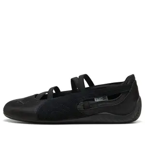 (WMNS) PUMA Speedcat Ballet 'Black Cool Dark Grey Satin' 404383-01